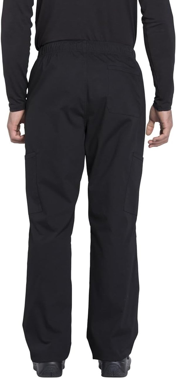 Cherokee - Chaqueta + pantalón - Conjunto para hombre con cuello en V y pantalón cargo de pierna cónica frontal con 9 bolsillos y tela elástica de 2 vías