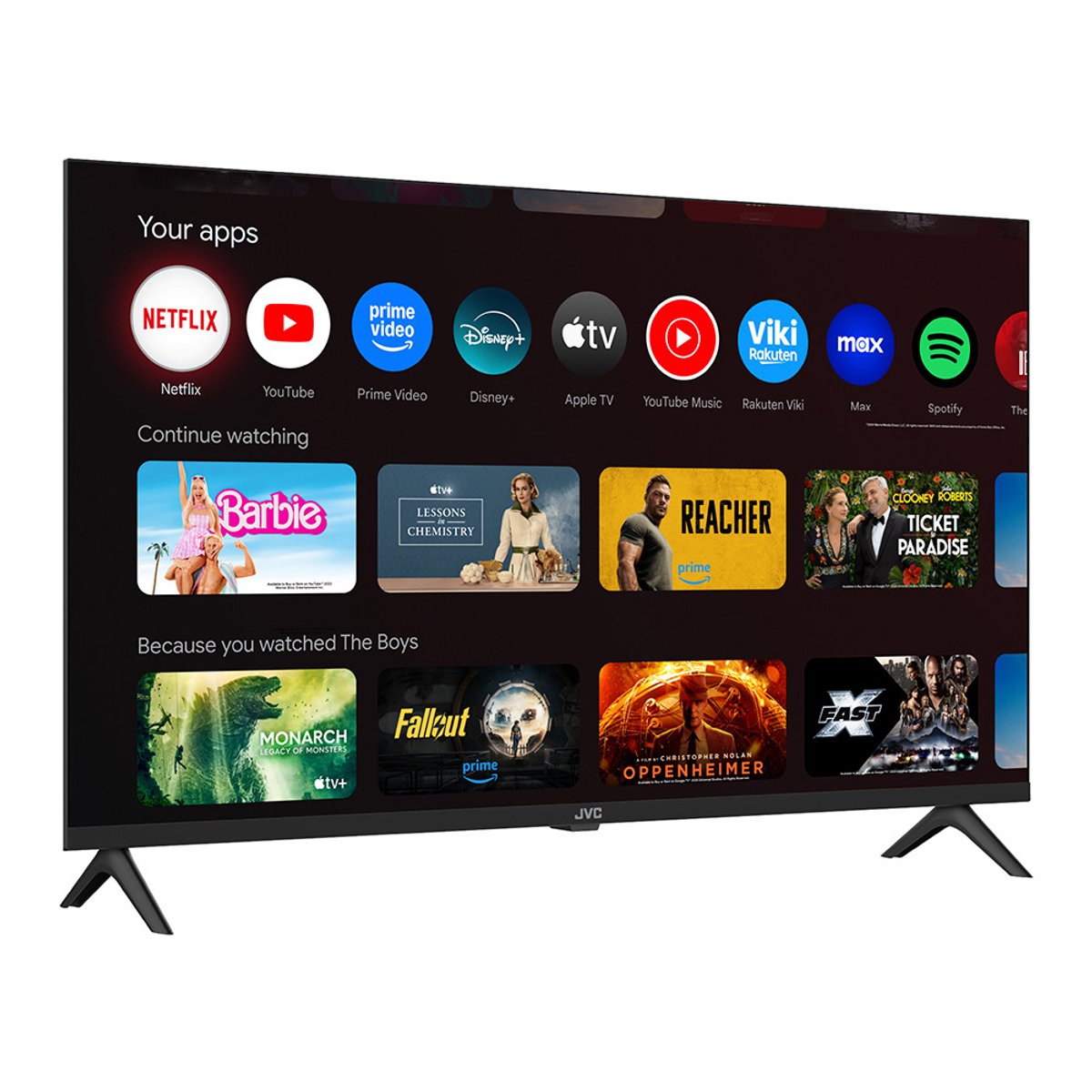 Televisor JVC 40'' Smart Full HD Google TV Wifi LT40KB448 - 2