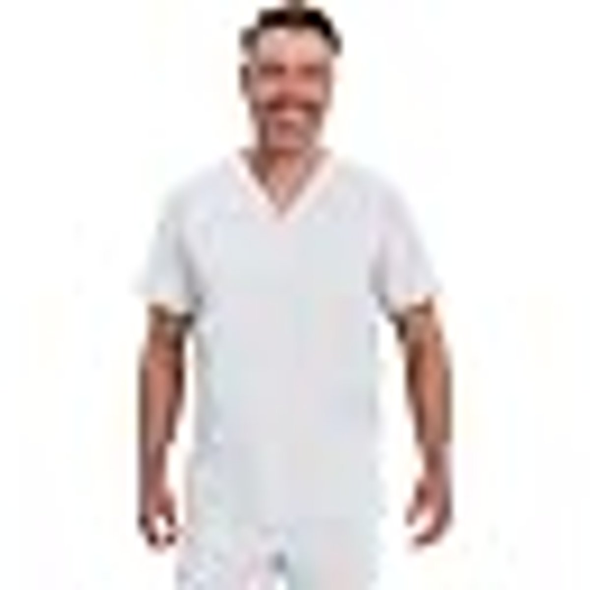 Cherokee Infinity - Camiseta médica con cuello en V para hombre