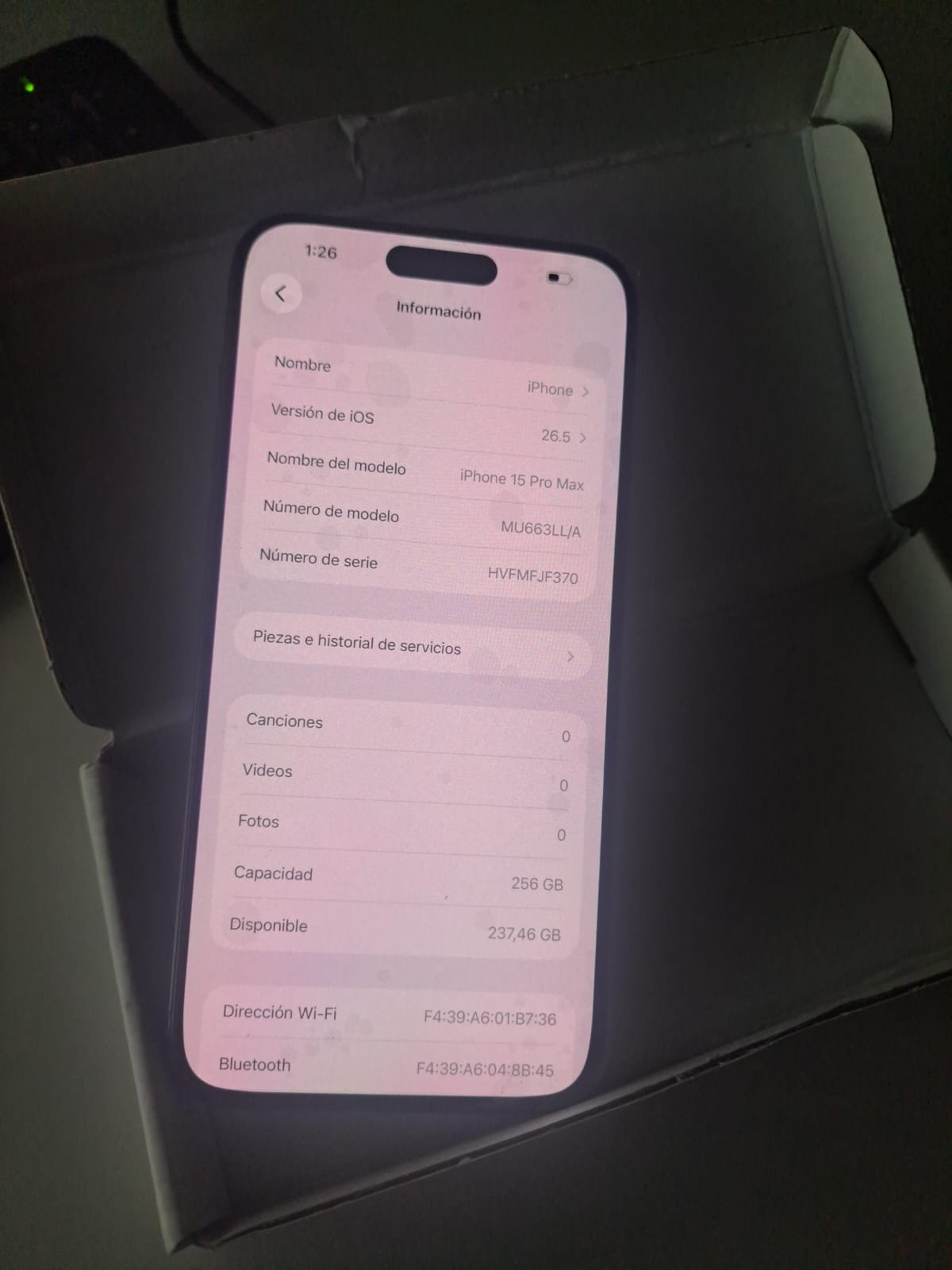 iPHONE 15 PRO MAX 256 GB SWAP A - 2