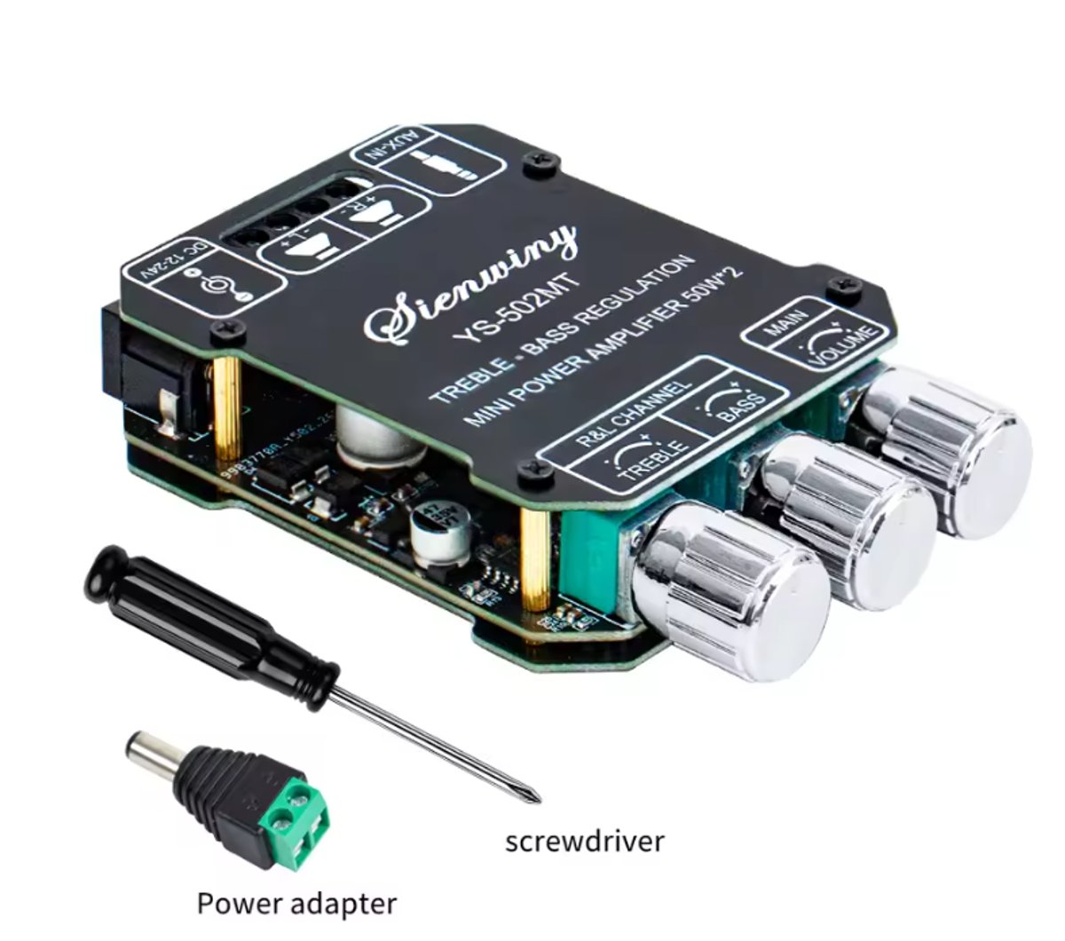 Amplificador de audio Bluetooth 2.0 YS-502MT 50W+50W
