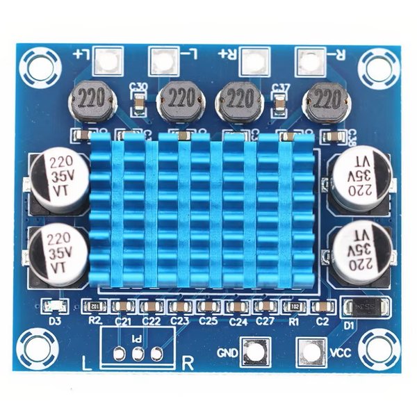 Amplificador TPA3110 XH-A232 30W + 30W 2,0 canales módulo potencia de Audio estéreo Digital DC 8-26V 3A C6-001 altavoz
