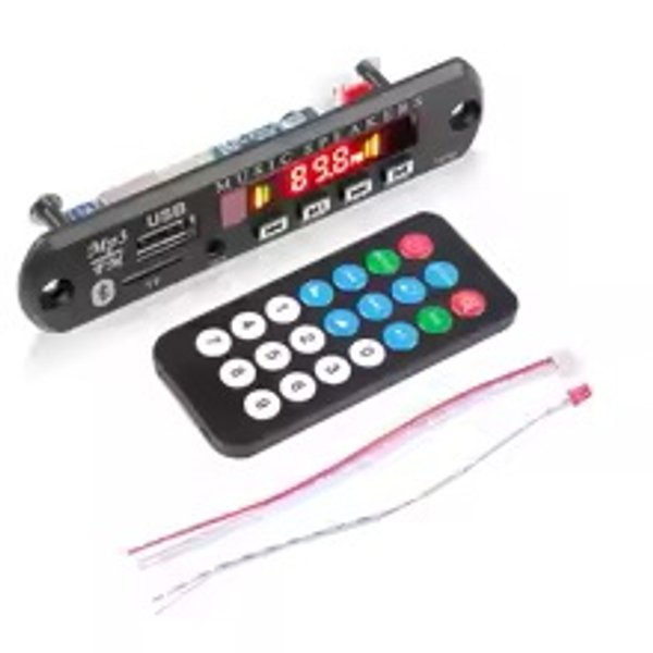 MP3 WMA placa decodificadora USB AUX TF FM Radio Bluetooth 5,0 9V-12V