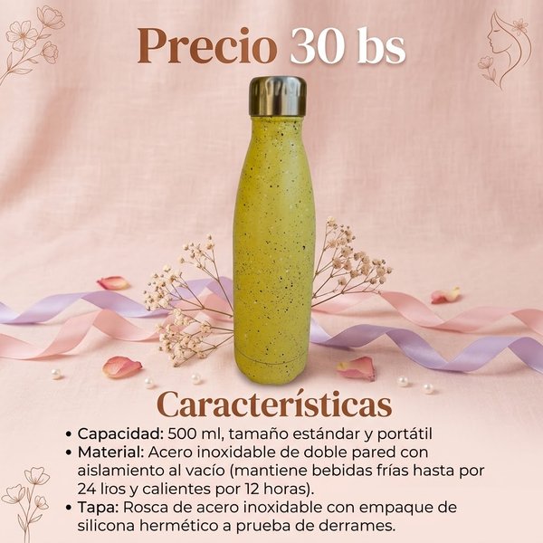 Tomatodo verde con tapa rosca