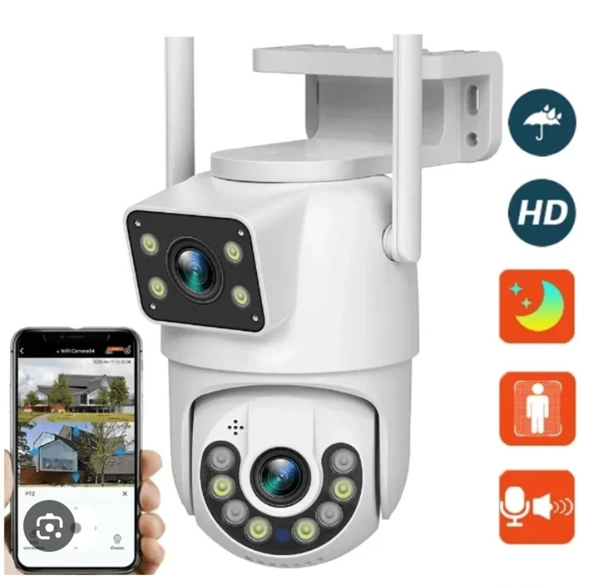 CAMARA DE SEGURIDAD DUAL