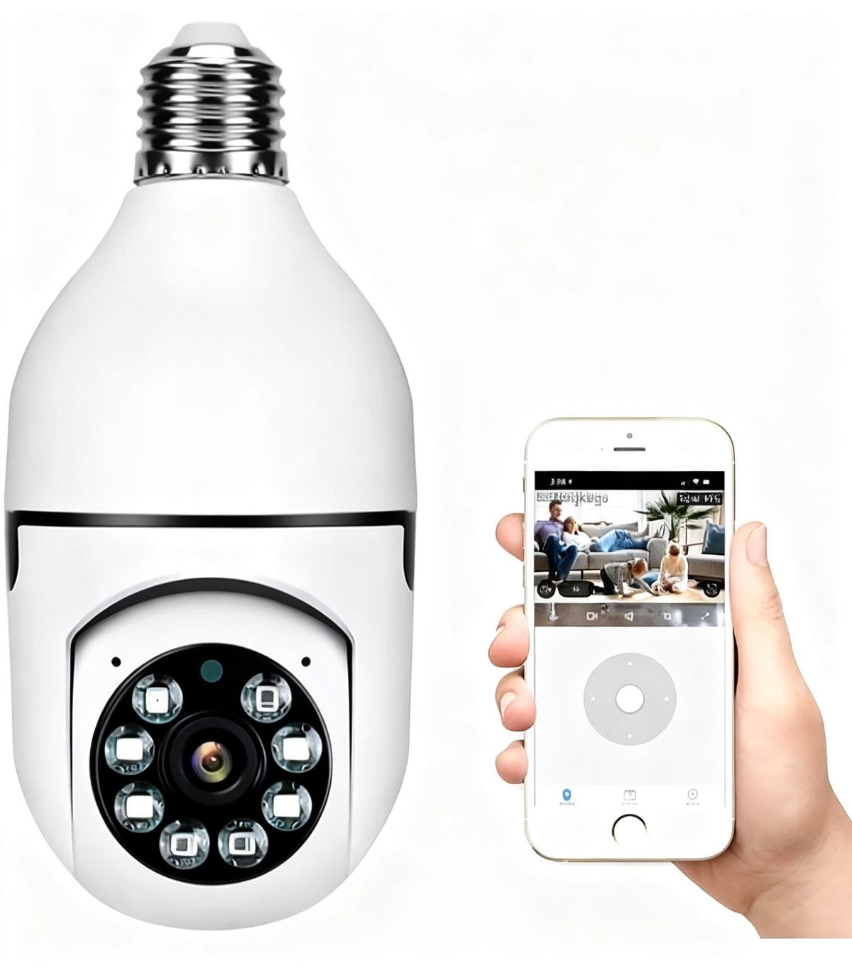 FOCO CÁMARA WIFI 360° - 2