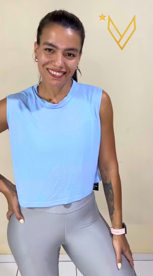 Cropped Dry sin mangas 