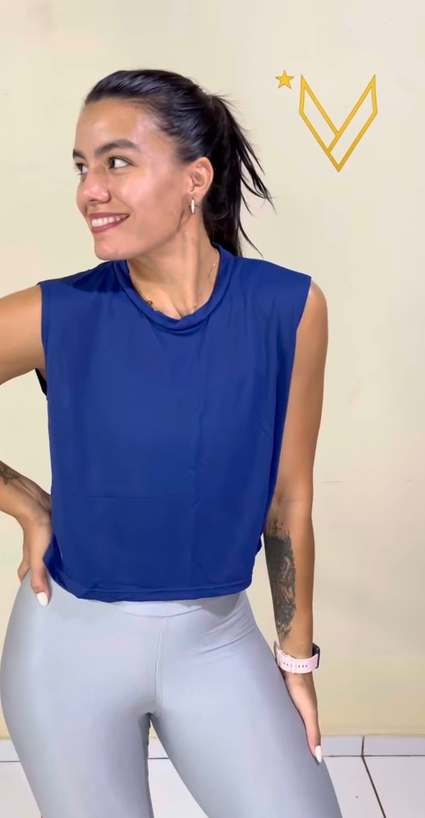 Cropped Dry sin mangas 
