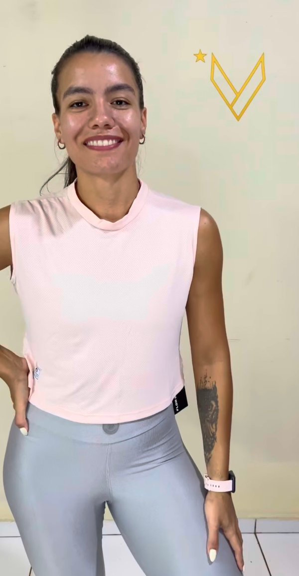 Cropped Dry sin mangas 