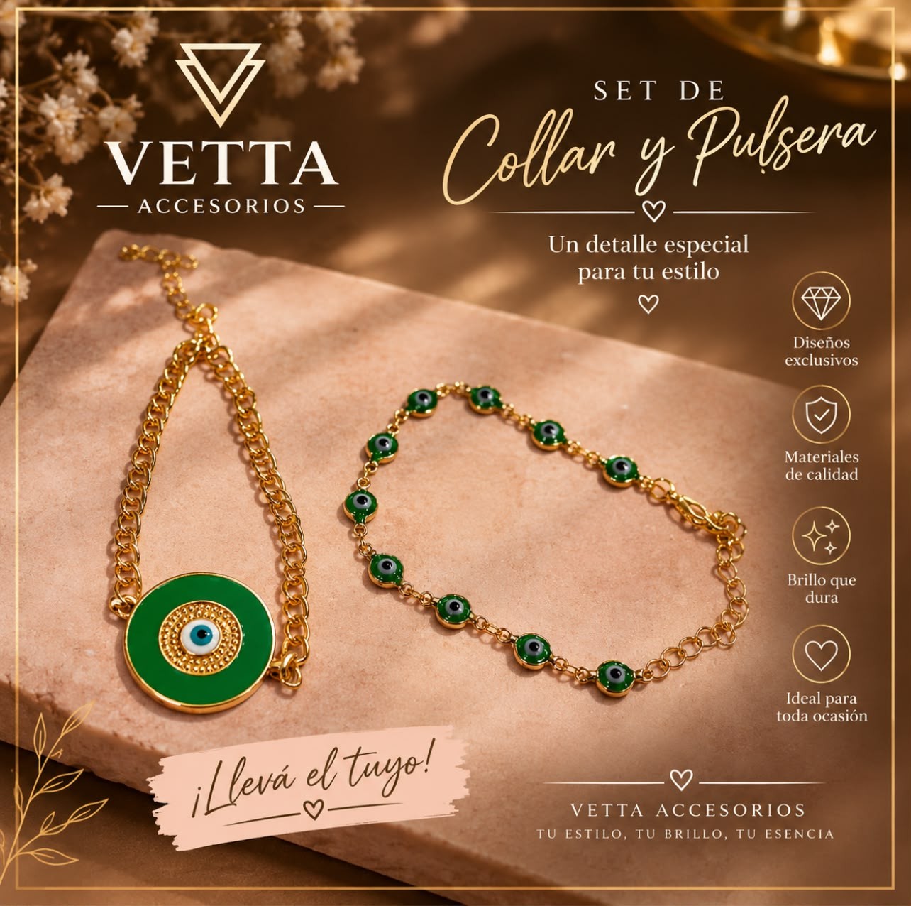 Set de pulseras
