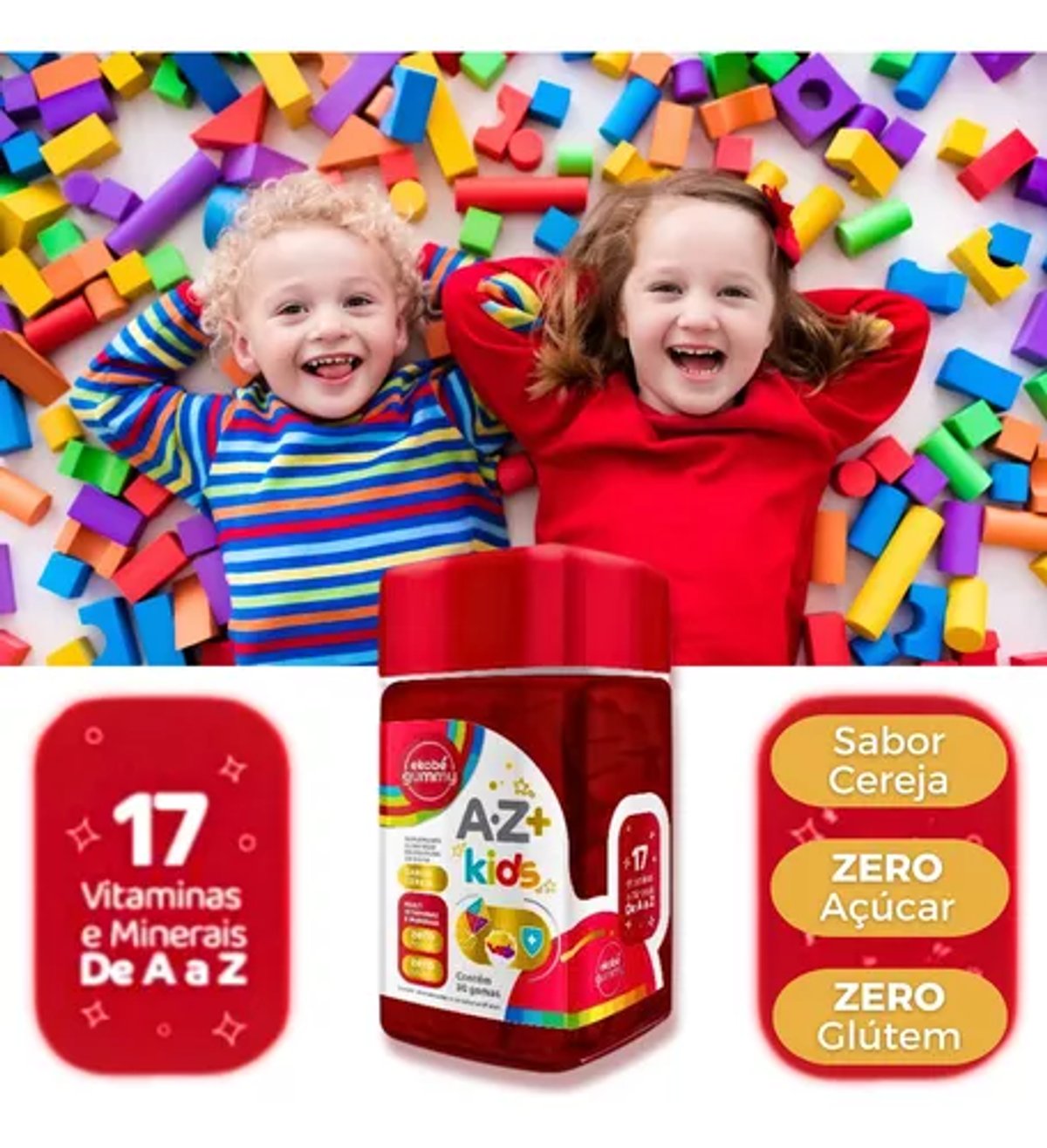 Multi vitamina infantil  30 Gummy 
