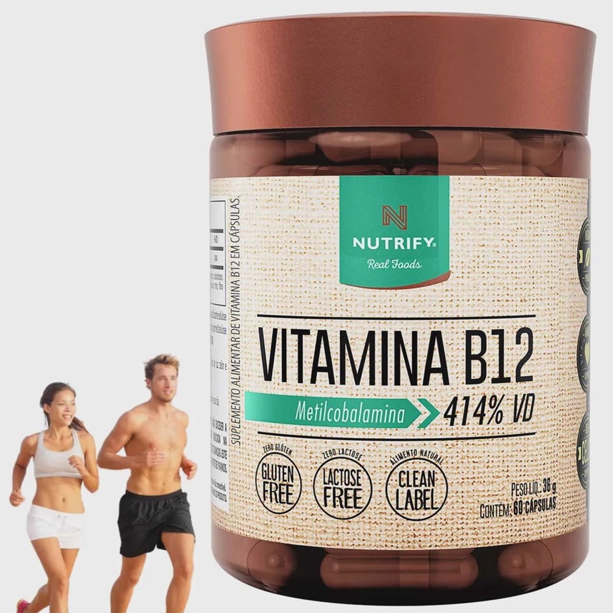 Vitamina B12 60 cápsulas 
