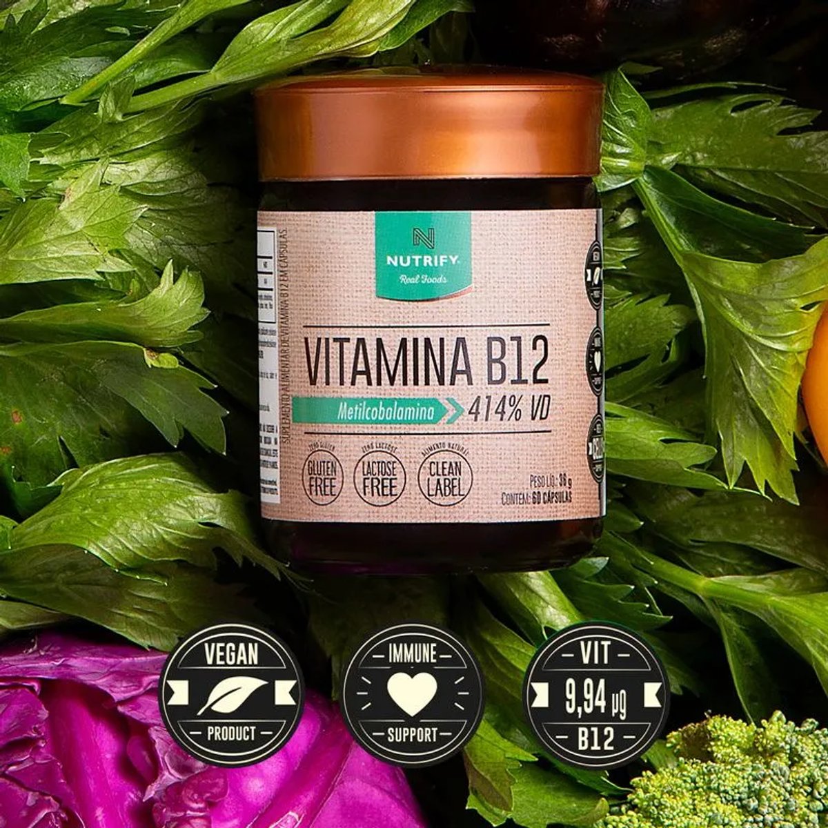 Vitamina B12 60 cápsulas 