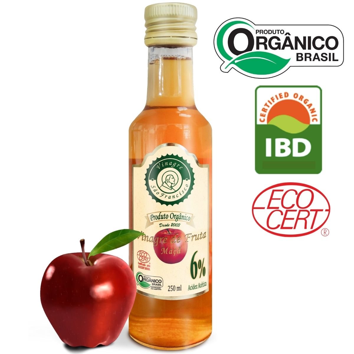 Vinagre de Manzana con la madre 500ml