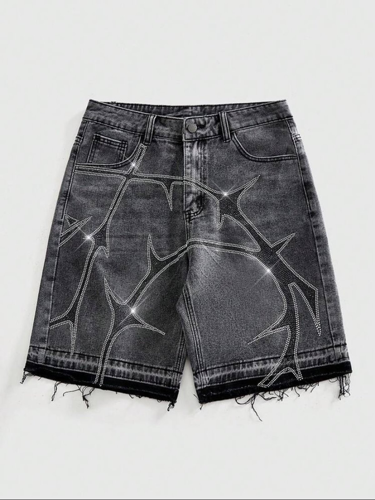 Denim Shorts "Metal Spark"