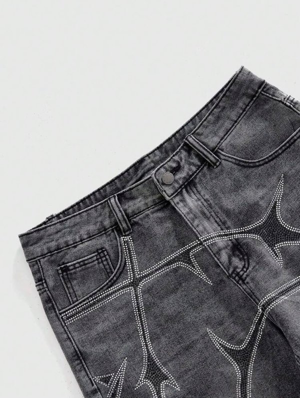 Denim Shorts "Metal Spark"
