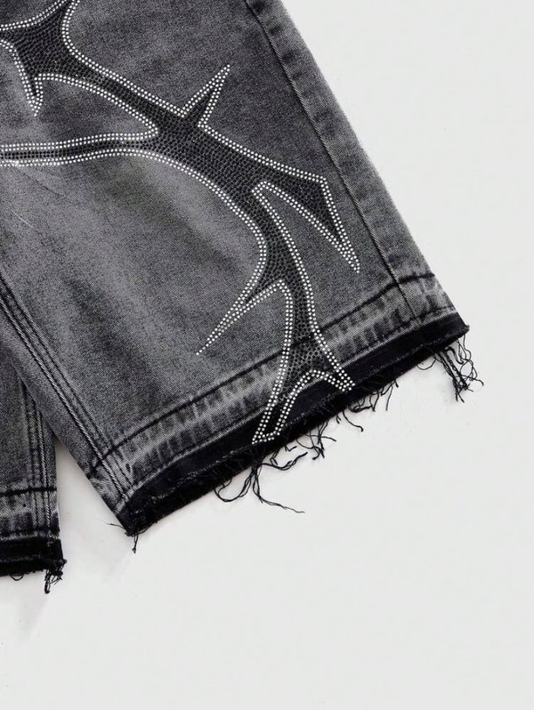 Denim Shorts "Metal Spark"