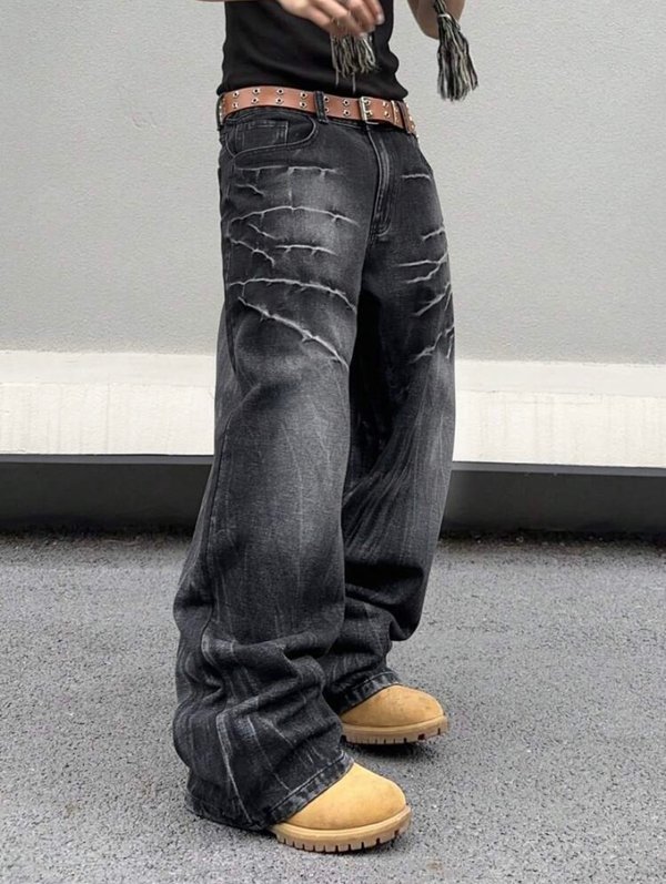 Jeans Baggy “Black Thunder”