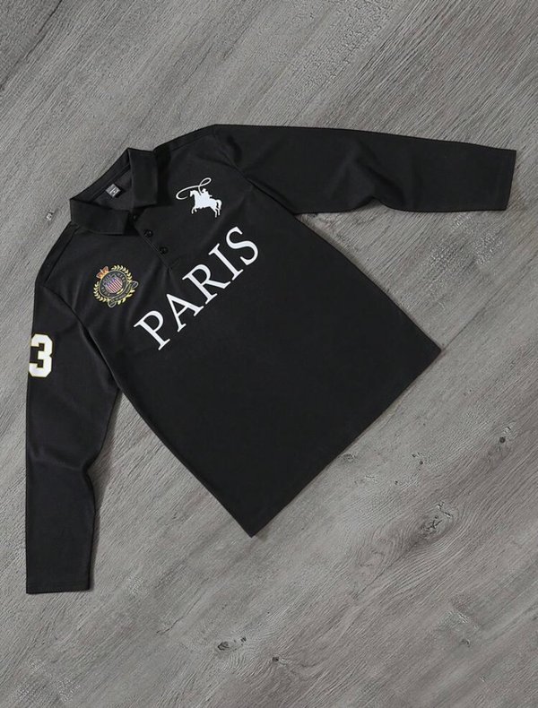 Paris Elegance Polo (Luxury Long Sleeve)