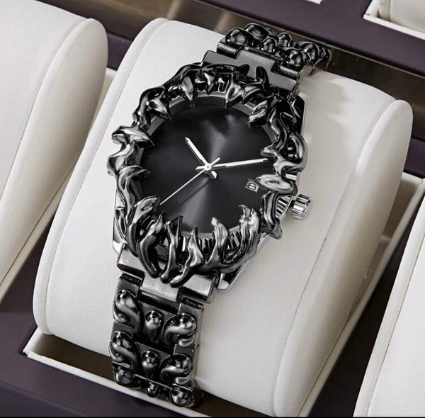 Cyber-Skeleton Digital Watch