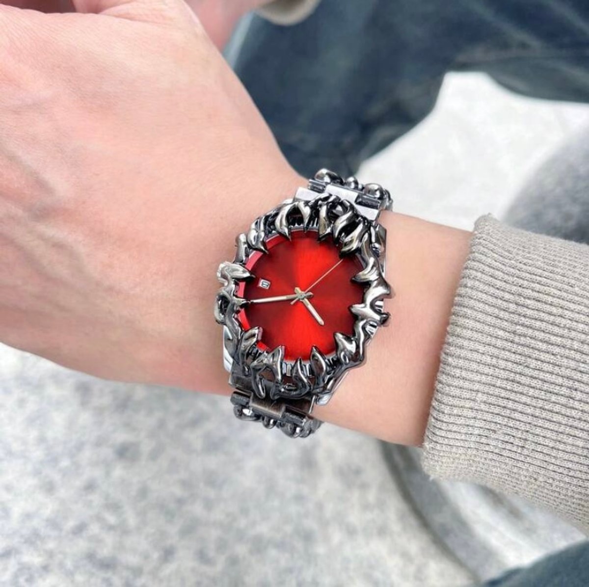Cyber-Skeleton Digital Watch - 3