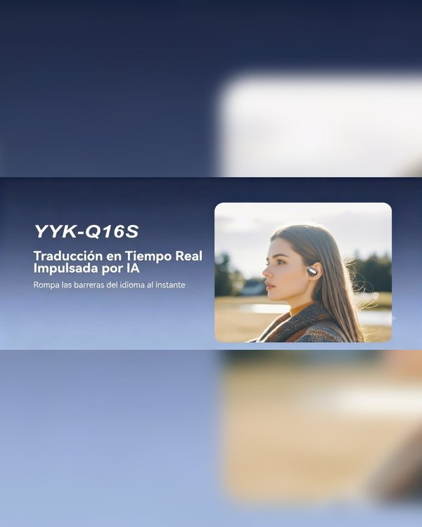 Audífonos Traductores Inalámbricos con IA en Tiempo Real