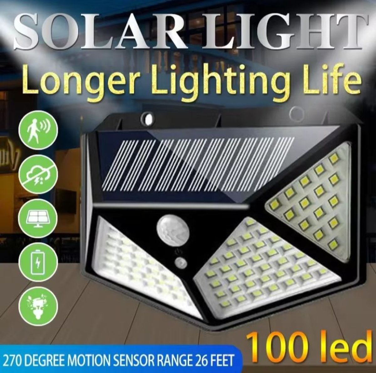 Luz Solar LED  - 2
