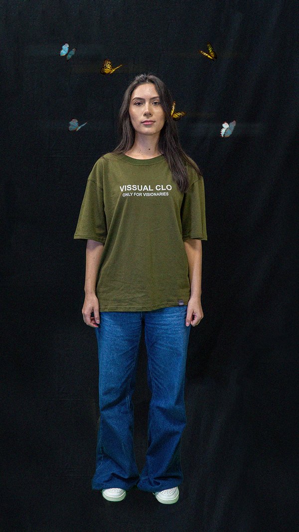 Vissual Butterfly 1017 - Oversize Tee