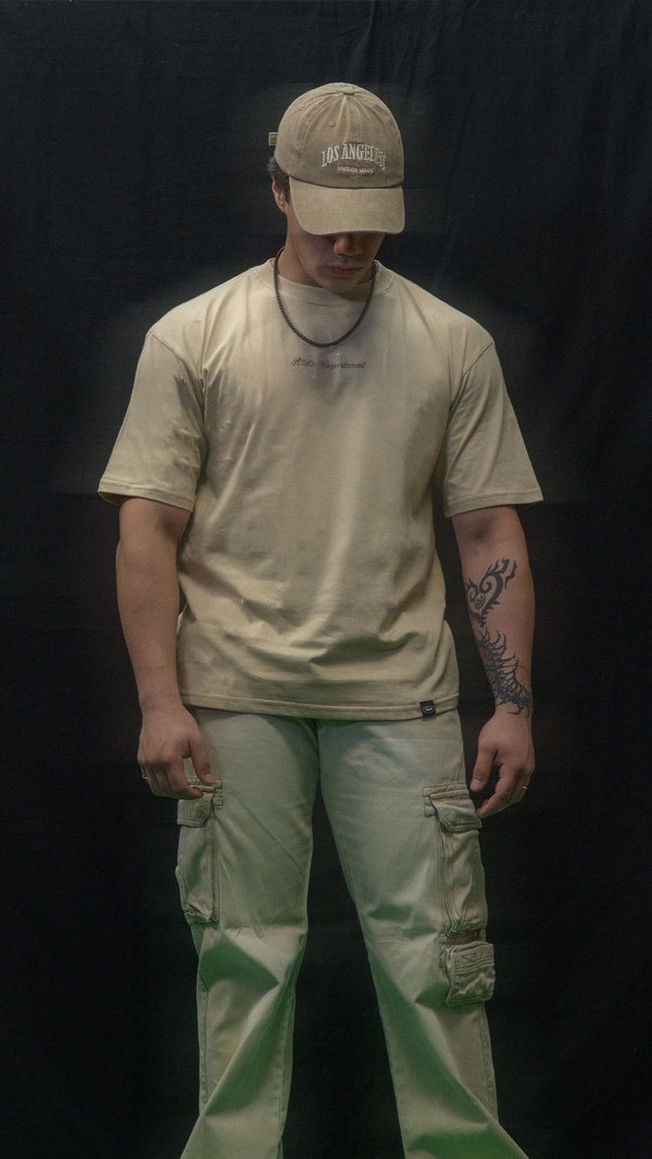 Vissual Work Hard - Oversize Tee