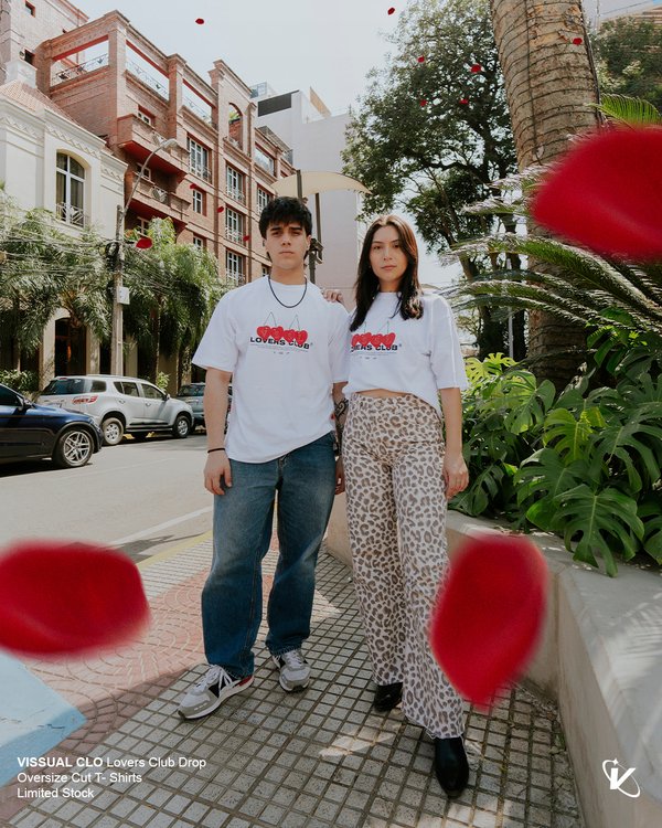 Vissual Lovers Club - Oversize Tee
