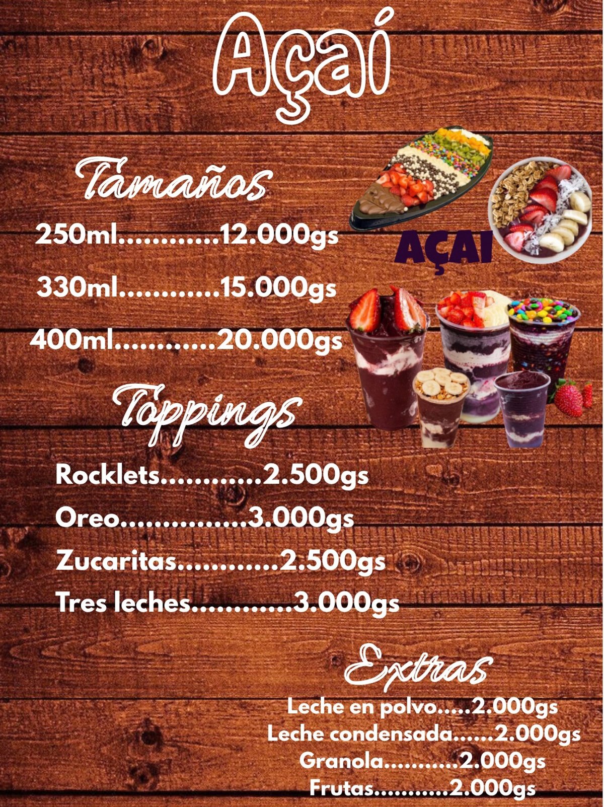 Catálogo de Precios 