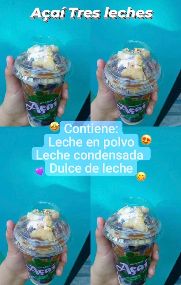 Açai Tres leches