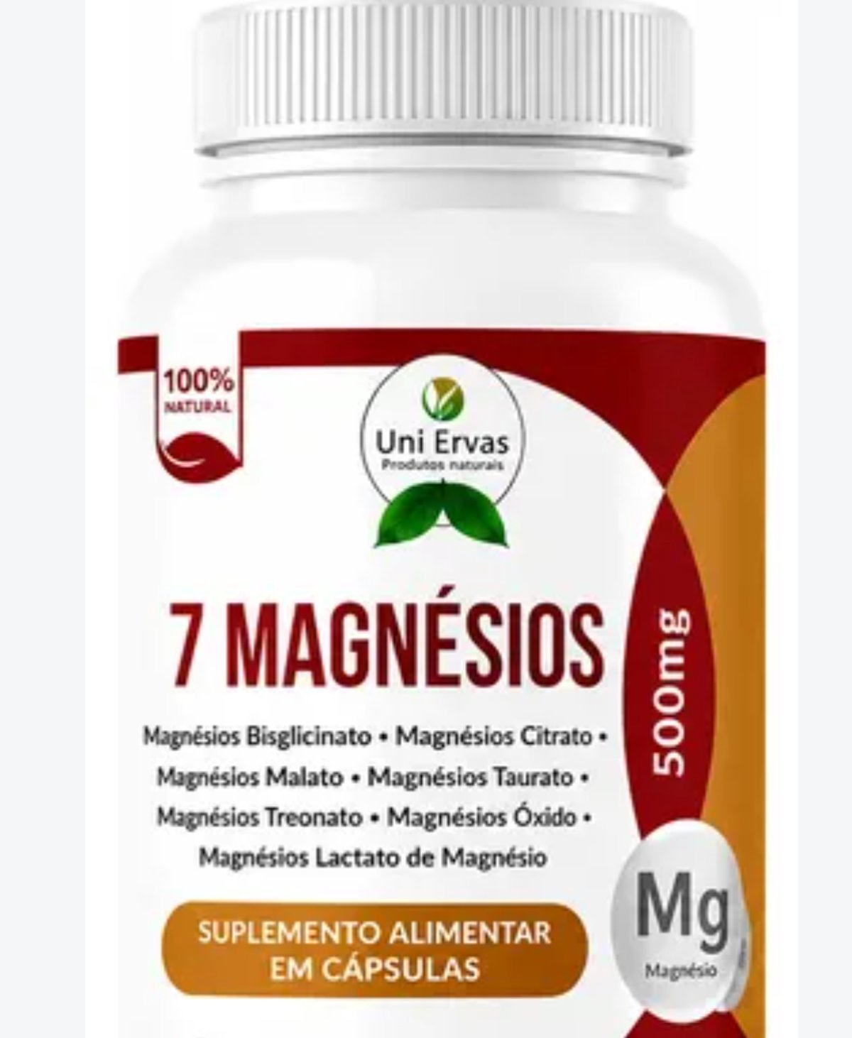 Suplemento de 7 magnesios Uni Ervas - 2