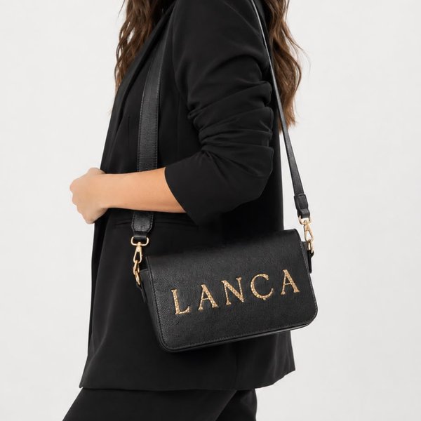 Bolso Bandolera Negro – Lança Perfume
