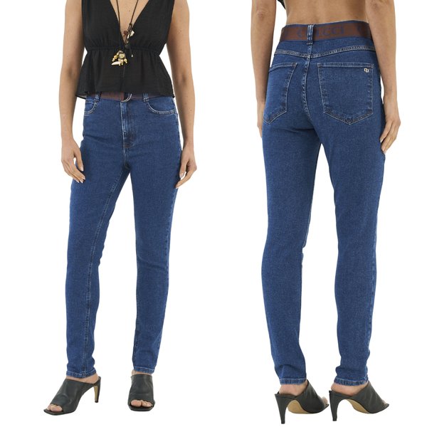 Jeans Bruna Skinny con Cinturón – Colcci