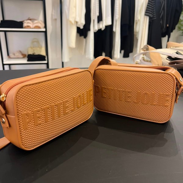 Bolso de Hombro Smash Bag – Petite Jolie Avelã