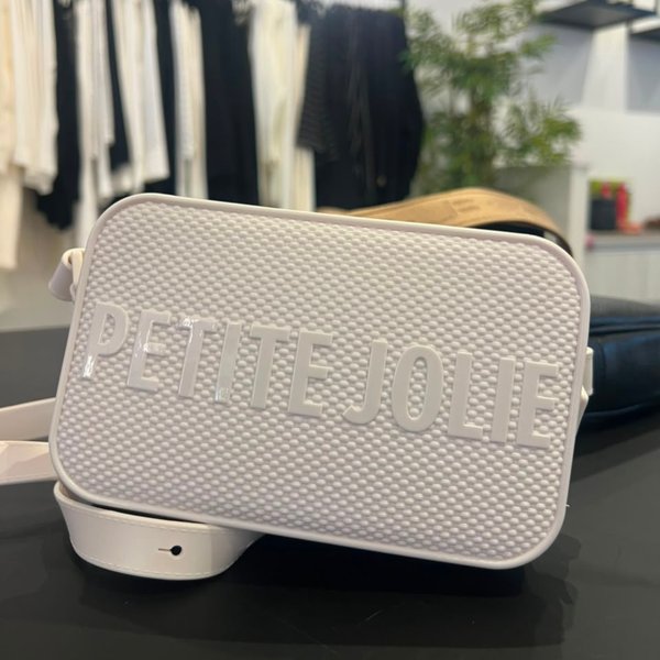 Bolso de Hombro Smash Bag – Petite Jolie White