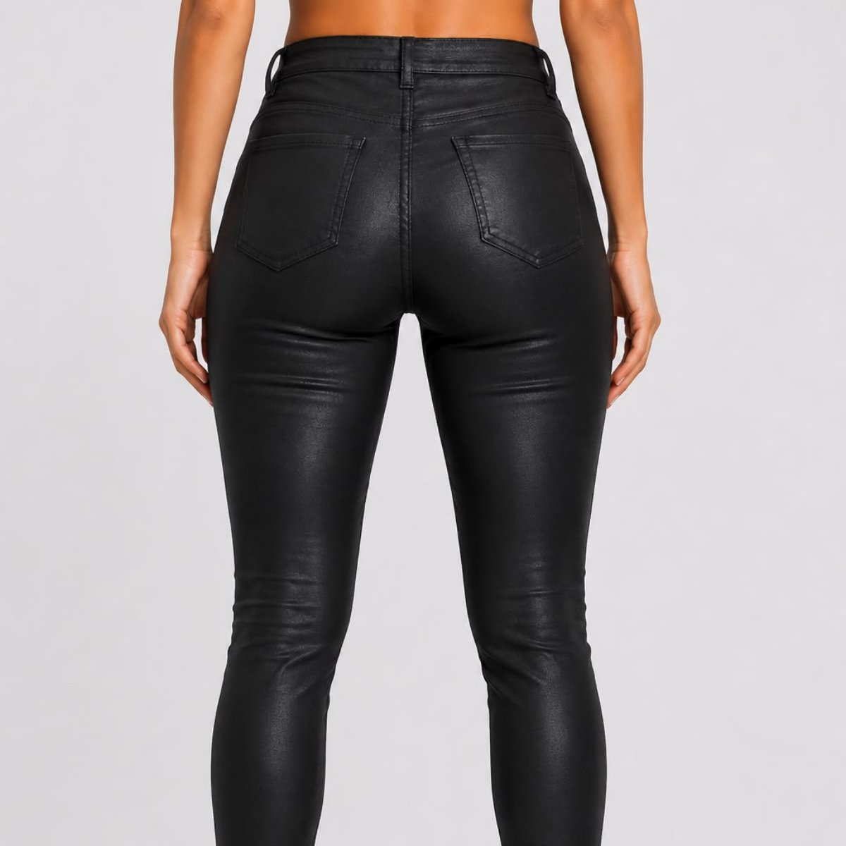 Pantalón Resinado Color Negro – Marca Nacional (PIEZA DE LA LIVE) - 3