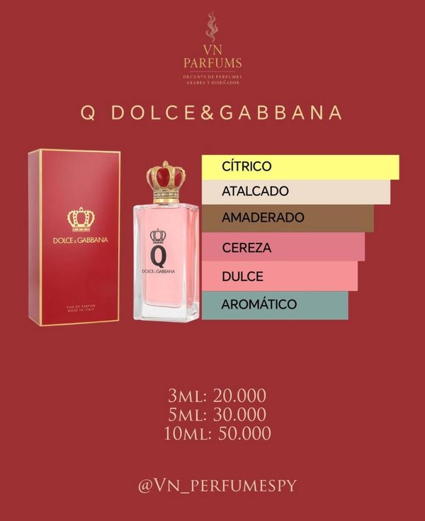 Q by Dolce Y Gabbana