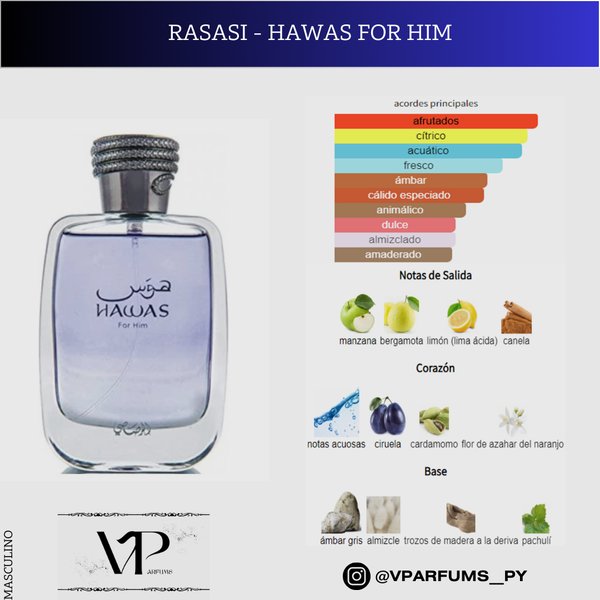 Rasasi - Hawas for Him