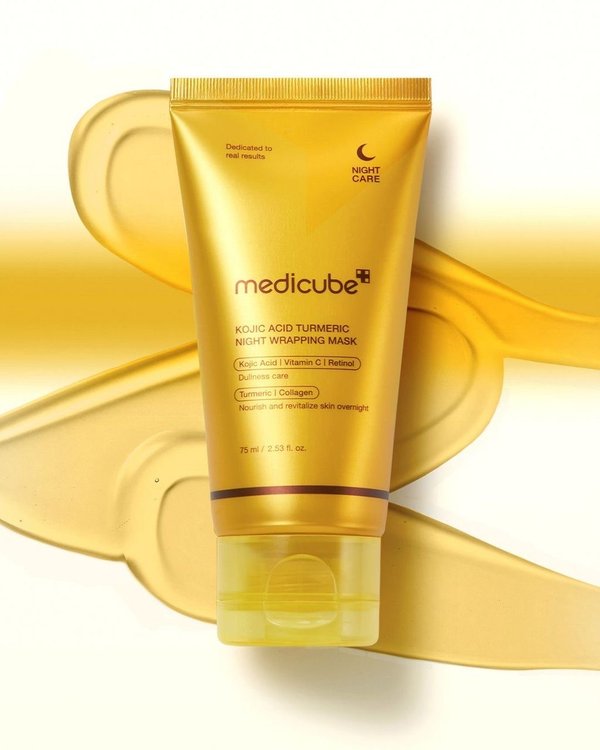 Mascarilla Medicube Kojic Acid Turmeric Night Wrapping Mask