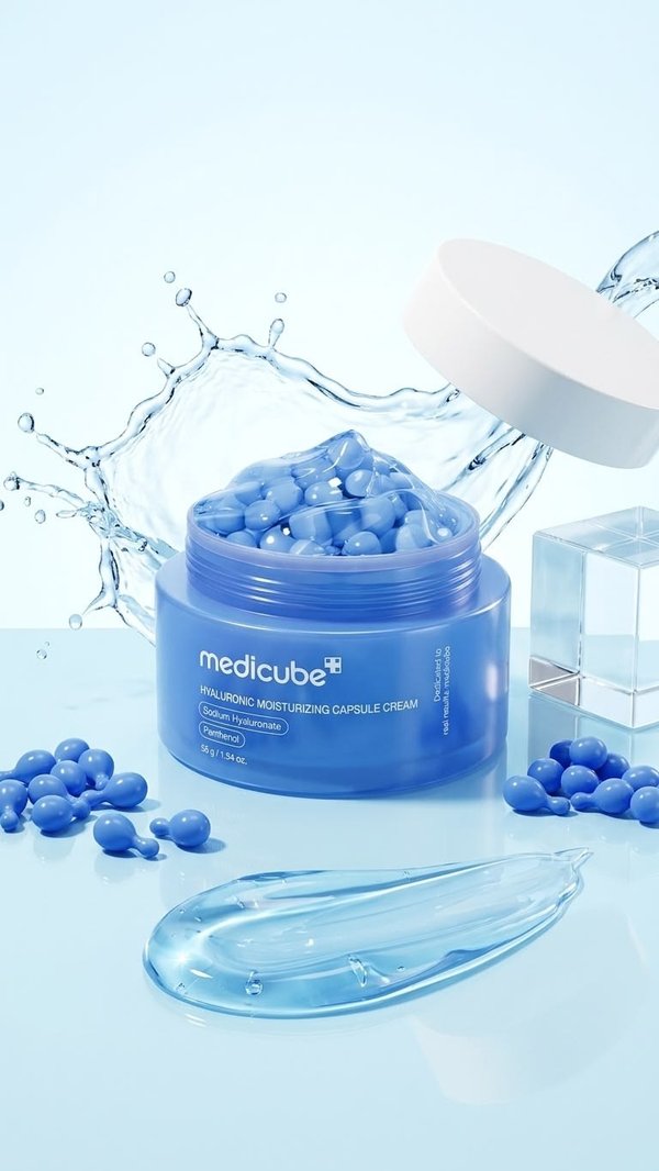 Crema hidratante Medicube Hyaluronic Moisturizing Capsule Cream