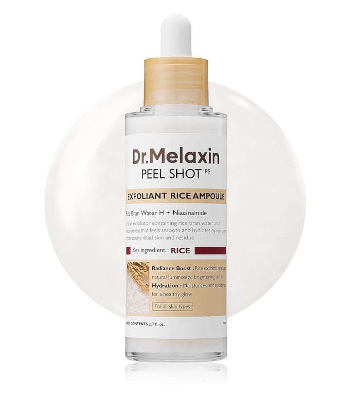 Ampolla exfoliante Dr. Melaxin Peel Shot Rice