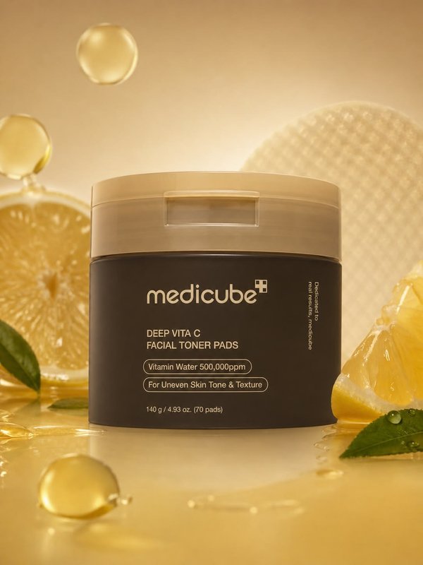 Medicube Deep Vita C Facial Toner Pads