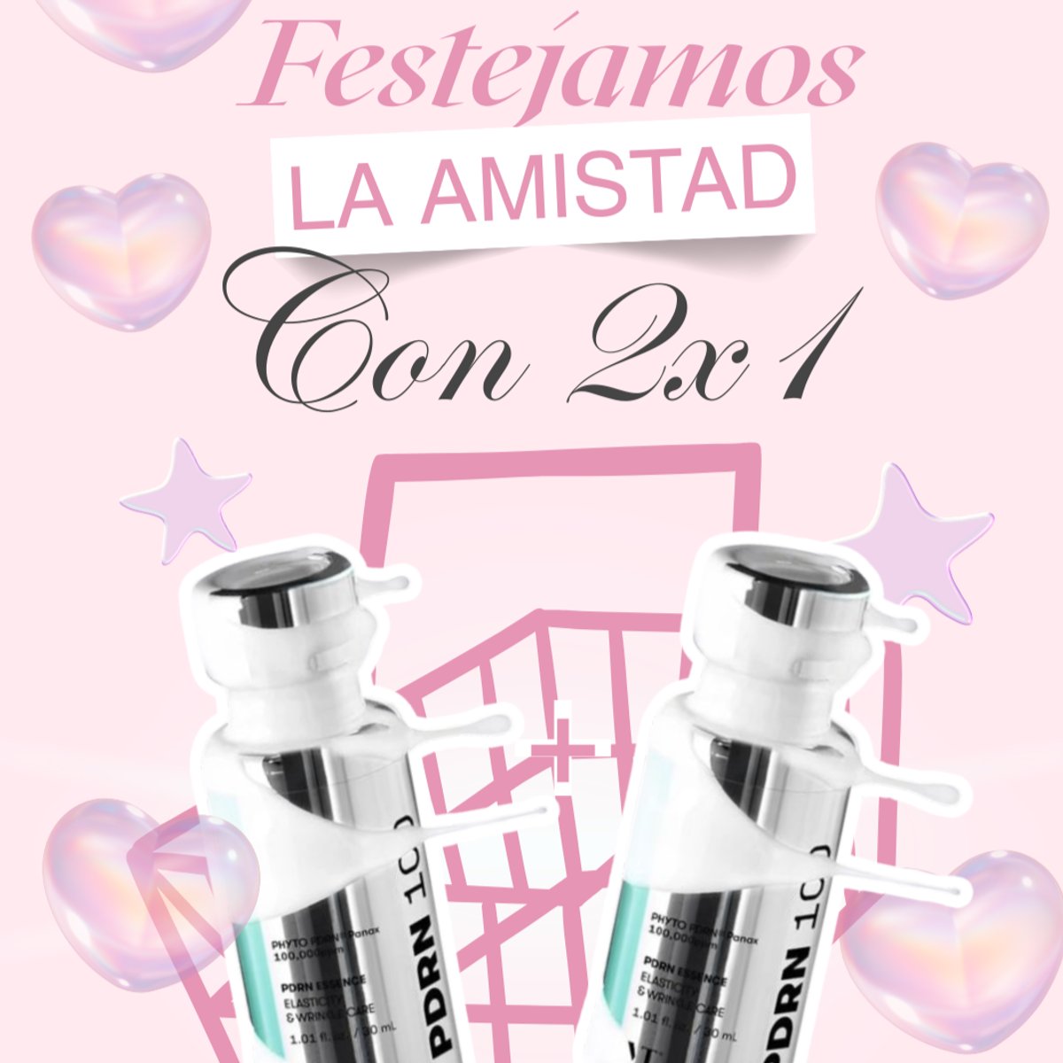 Promo día de la amistad PDRN ESSENCE 100 Vt cosmetics  - 3