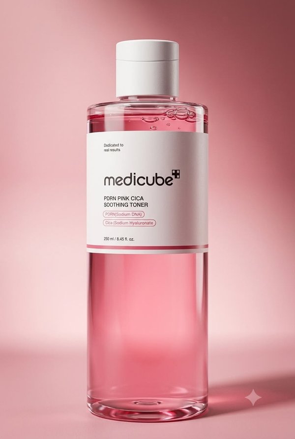 Tónico Medicube PDRN Pink Cica Soothing Toner