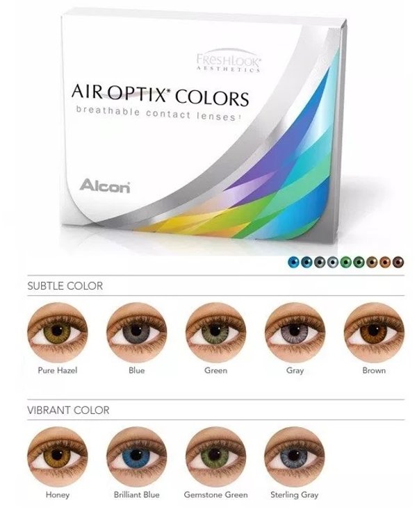 Air optix Colors