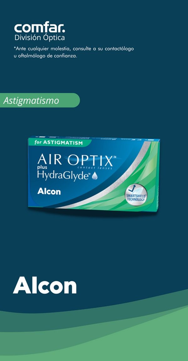 AIR OPTIX HYDRA GLYDE for astigmatism