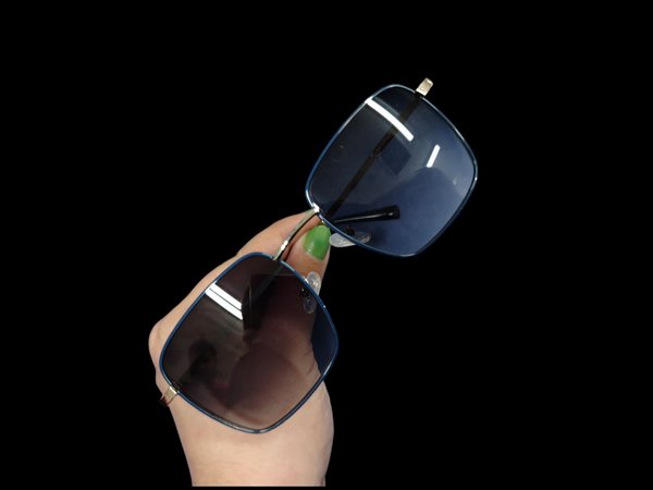 Solar metal azul 