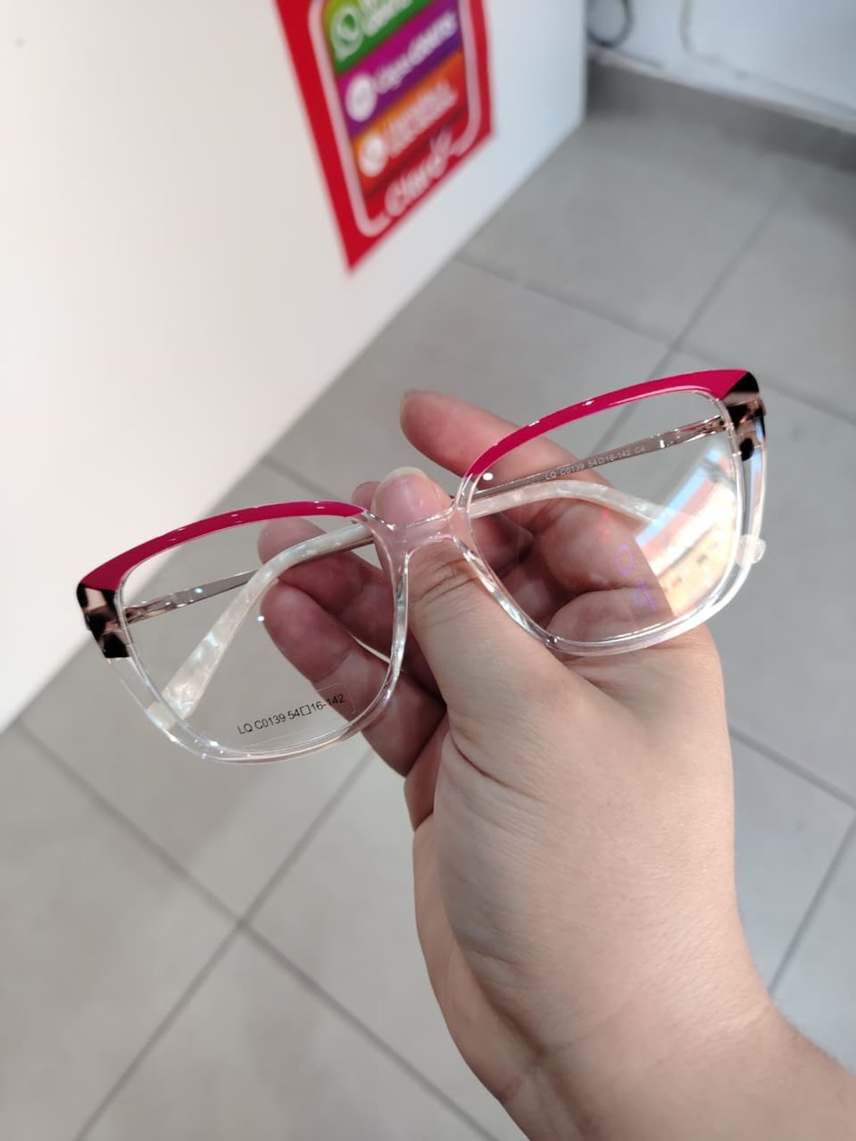 ARMAZON CLIP ON ACETATO 2 EN 1